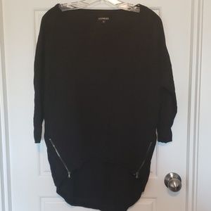 Gently worn Express scoopneck tunic sweater
